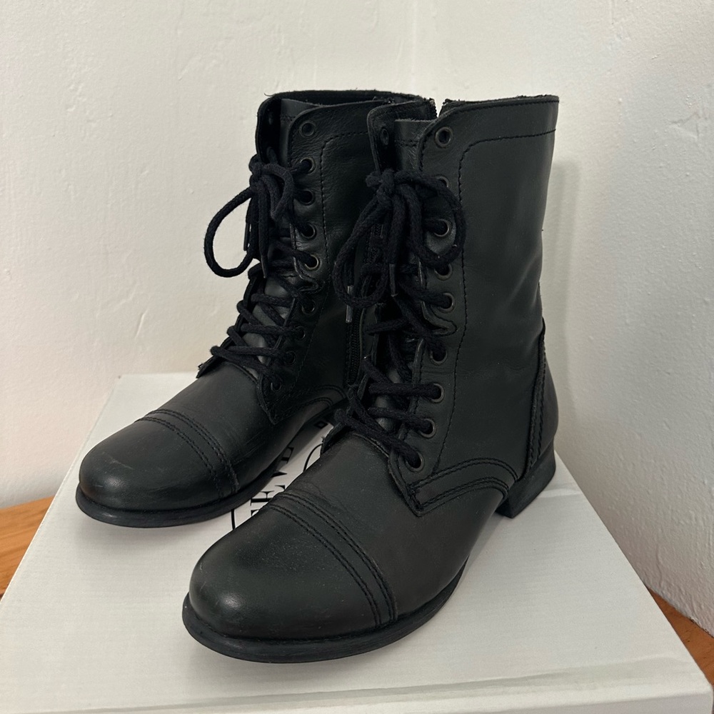 Steve Madden Combat Boots 7.5 - Picture 3 of 7